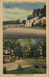 Little Homes Court Asheville, NC Postcard Postcard Postcard