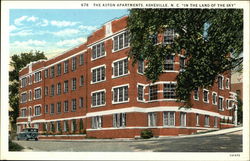 Aston Apartments Asheville, NC Postcard Postcard Postcard