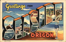 Greetings from Seaside, Oregon Postcard Postcard Postcard