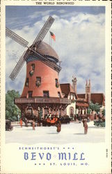 Schneithorst's Bevo Mill Postcard