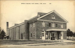 Deven's Theatre, Fort Devens Postcard