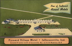 Pyramid Village Motel Postcard