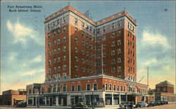 Fort Armstrong Hotel Rock Island, IL Postcard Postcard Postcard