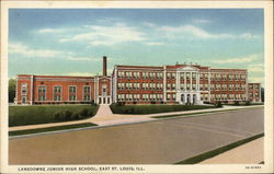 Lansdowne Junior High School East St. Louis, IL Postcard Postcard Postcard