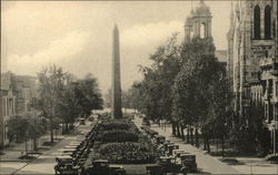 Spanish War Monument Postcard