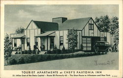 Chef's Paxtonia Inn Postcard