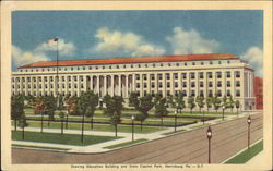 Education Building and State Capitol Park Harrisburg, PA Postcard Postcard Postcard