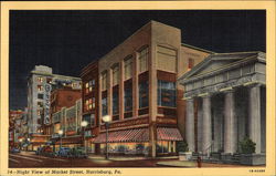 Market Street Harrisburg, PA Postcard Postcard Postcard