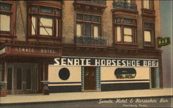 Senate Hotel & Horseshoe Bar Harrisburg, PA Postcard Postcard Postcard