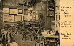 A Corner in Harris Ferry Tavern, in the Penn Harris Hotel Postcard