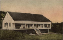 The Club House, Harrisburg Hunters' and Anglers' Association, Inc. Pennsylvania Postcard Postcard Postcard