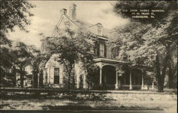 Old John Harris Mansion Harrisburg, PA Postcard Postcard Postcard