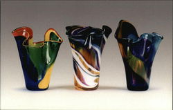 Stephen Rich Nelson Art Glass Vases Shillington, PA Sculpture & Carving Postcard Postcard Postcard