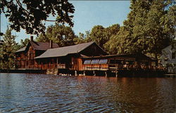 Cobb's Mill Inn by the Waterfall Weston, CT Postcard Postcard Postcard