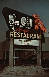 Sea Grill Restaurant & Lounge Postcard