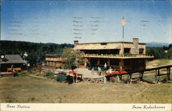 Base Station, Mt. Cranmore Skimobile Postcard