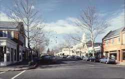 Elm Street New Canaan, CT Postcard Postcard Postcard