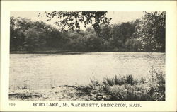 Echo Lake at Mt. Wachusett Postcard