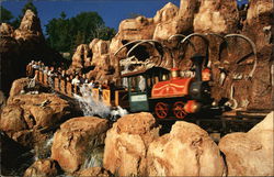 Disneyland Big Thunder Mountain Railroad Postcard