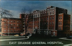 East Orange General Hospital New Jersey Postcard Postcard Postcard