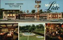 Motel Lido Postcard