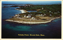 Nobska Point Woods Hole, MA Postcard Postcard Postcard