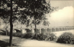 Market Street Bridge Harrisburg, PA Postcard Postcard Postcard