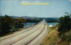 Susquehanna River Bridge Postcard