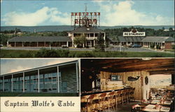 Keystone Motor Inn & Captain Wolfe's Table Harrisburg, PA Postcard Postcard Postcard