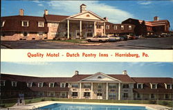 Quality Motel - Dutch Pantry Inns Harrisburg, PA Postcard Postcard Postcard