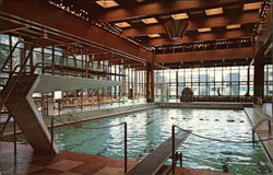 Grossinger's - Indoor Pool Postcard