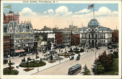 Civic Center Providence, RI Postcard Postcard Postcard