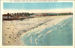 General View of the Beach Postcard