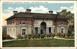 Kenarden Hall, Northfield Seminary East Northfield, MA Postcard Postcard Postcard