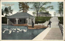 Lake Side Park Postcard