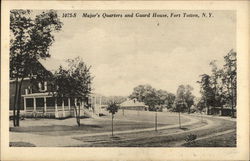 Major's Quarters and Guard House, Fort Totten Queens, NY Postcard Postcard Postcard