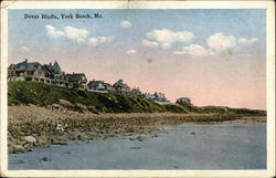 Dover Bluffs York Beach, ME Postcard Postcard Postcard