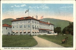 Fort William Henry Hotel Postcard