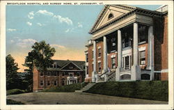 Brightlook Hospital and Nurses' Home St. Johnsbury, VT Postcard Postcard Postcard