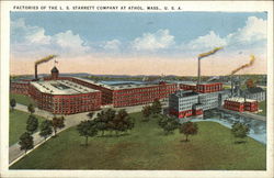 Factories of the L. S. Starrett Company Postcard