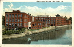 Starrett Tool Factory Postcard