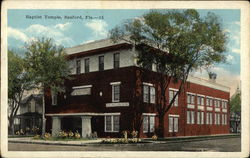 Baptist Temple Postcard