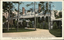 Georgian Court, Residence of Mr. George J. Gould Lakewood, NJ Postcard Postcard Postcard