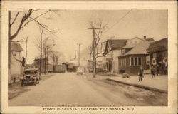 Pompton Newark Turnpike Postcard