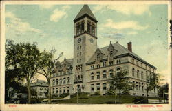 City Hall Cambridge, MA Postcard Postcard Postcard