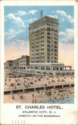 St. Charles Hotel Atlantic City, NJ Postcard Postcard Postcard