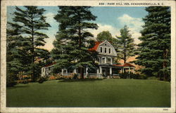 Park Hill Inn Hendersonville, NC Postcard Postcard Postcard