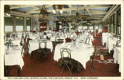 The Vineyard Cafe, Seventh Floor, The Cawthon Mobile, AL Postcard Postcard Postcard