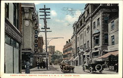 Essex Street, Empire Theatre & Y.M.C.A. Postcard