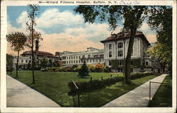 Millard Fillmore Hospital Postcard